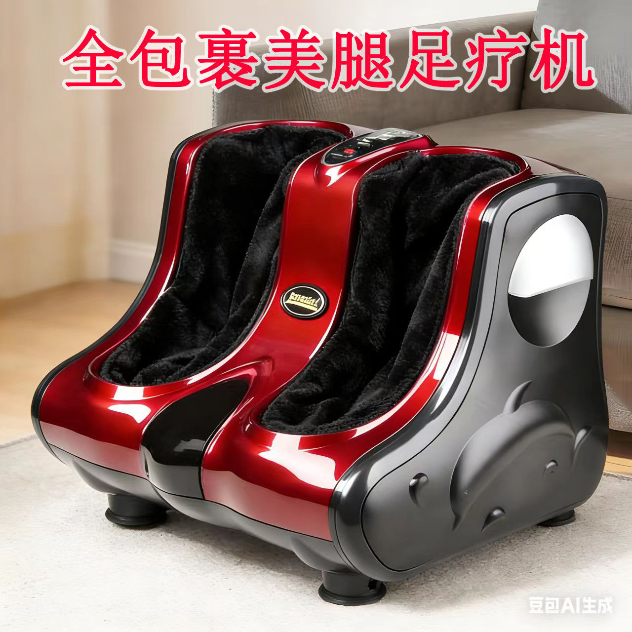 全包裹气囊加热红外美腿足疗机