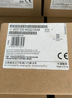 6ES7235-0KD22-0XA8CN EM235P--议价商品