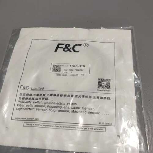 全新正品F&C嘉准光纤传感器FFRC-310，原装未拆封，带--议价商品