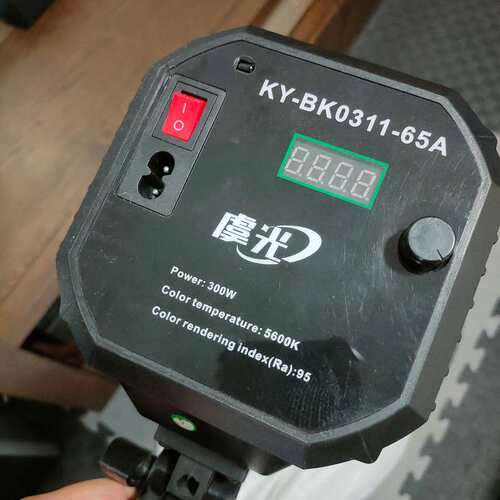虞光KY-BK0311-65A球形补光灯，300W功率，带数--议价商品