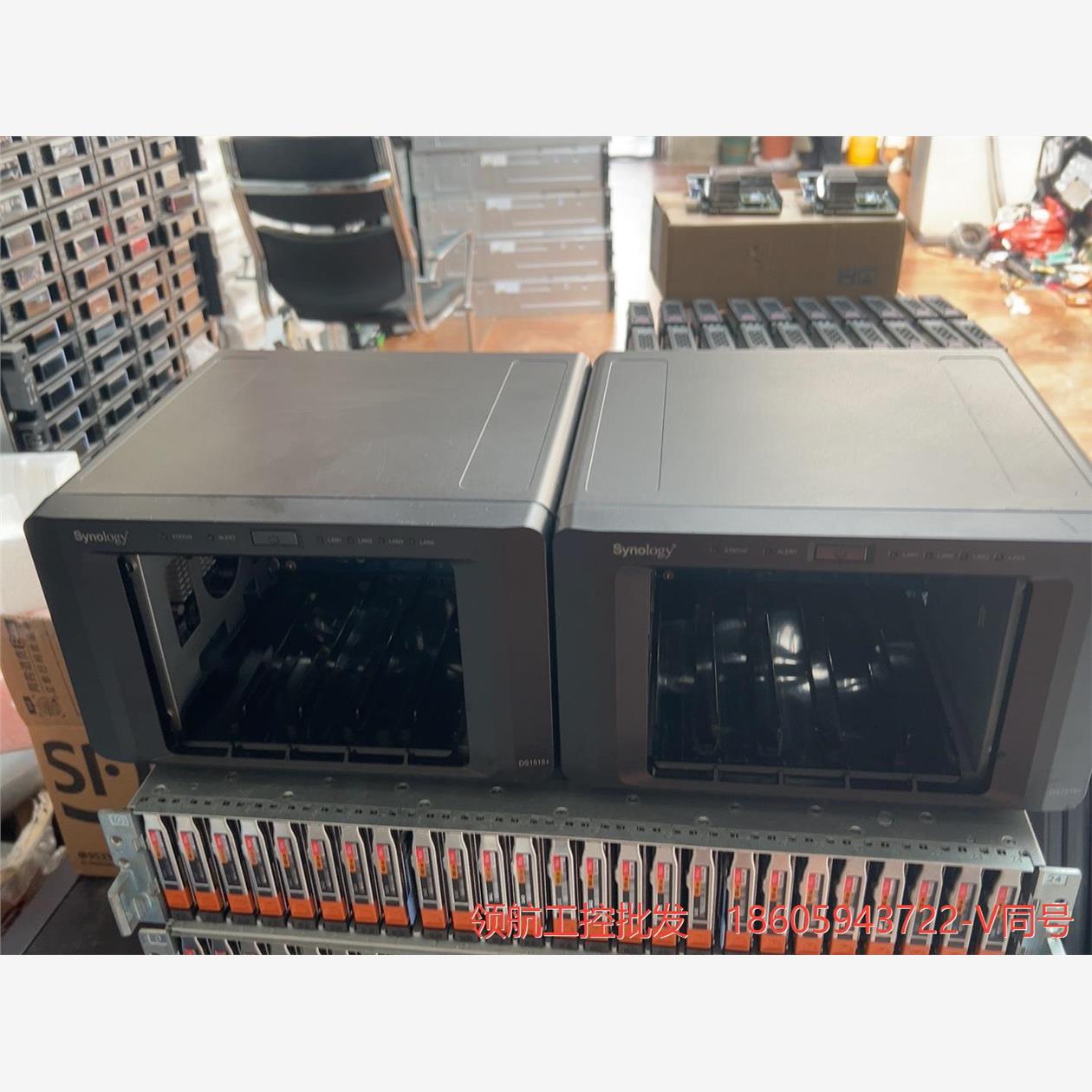 群晖DS1515+ 3.5寸盘 2台 没有硬盘托架。议价商品