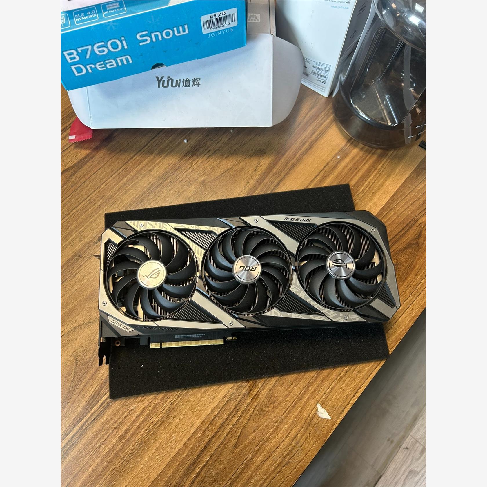 22年个人用带记录！华硕3080Ti猛禽海外版 12G！4k-议价商品