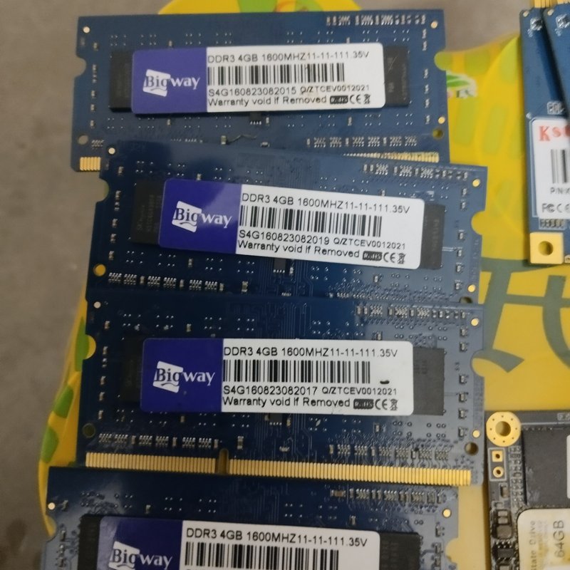 Bigway DDR3 4G 1600MHz 低压1.35V--议价商品图片