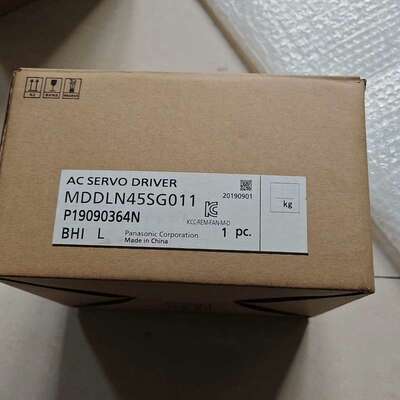 松下伺服驱动器MDDLN45SG011，全新原装正品，中国制--议价商品