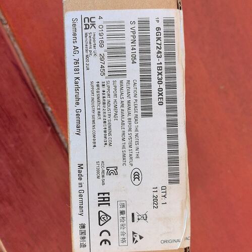 S71200以太网通讯模块6GK7 243-1BX30-0X--议价商品