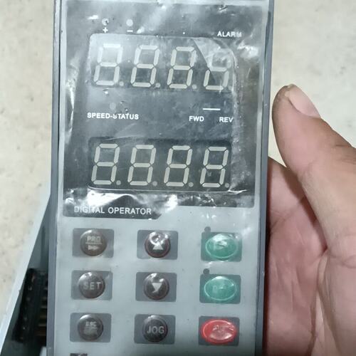 普传变频器JP-07面板，PI7800系列，双显示屏，原装拆--议价商品