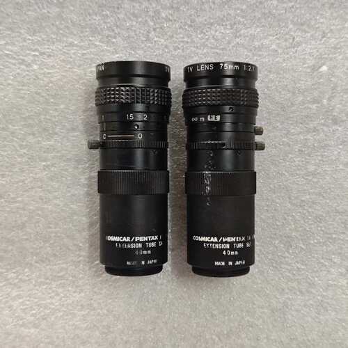 TV Lens 75mm 1:2.7工业C口镜头，实物拍摄，--议价商品