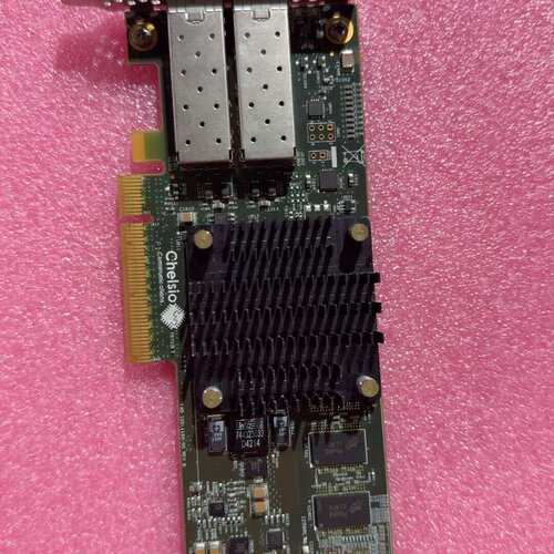 Chelsio+T520-CR+10G+万兆双口光纤网卡--议价商品