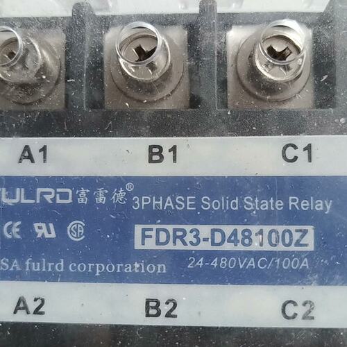 富雷德三相固态继电器 FDR3-D48100Z--议价商品