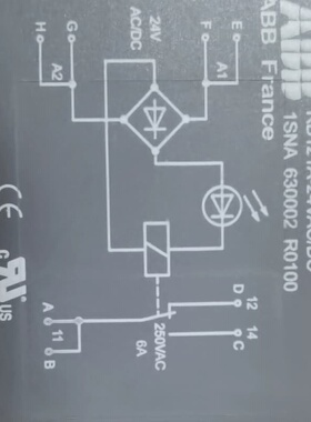 ABB 继电器 RB121A-24VAC/DC--议价商品