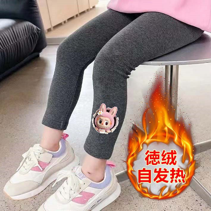 儿童德绒保暖裤新款自发热女童裤子秋裤内穿中小童秋冬外穿打底裤,童装/婴儿装/亲子装,裤子,淘宝优惠券,粉丝福利购,淘宝优惠卷