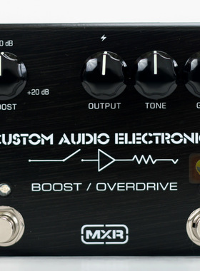 【MXR CAE M402 Boost Overdrive】激励过载效果器【锐利乐器】