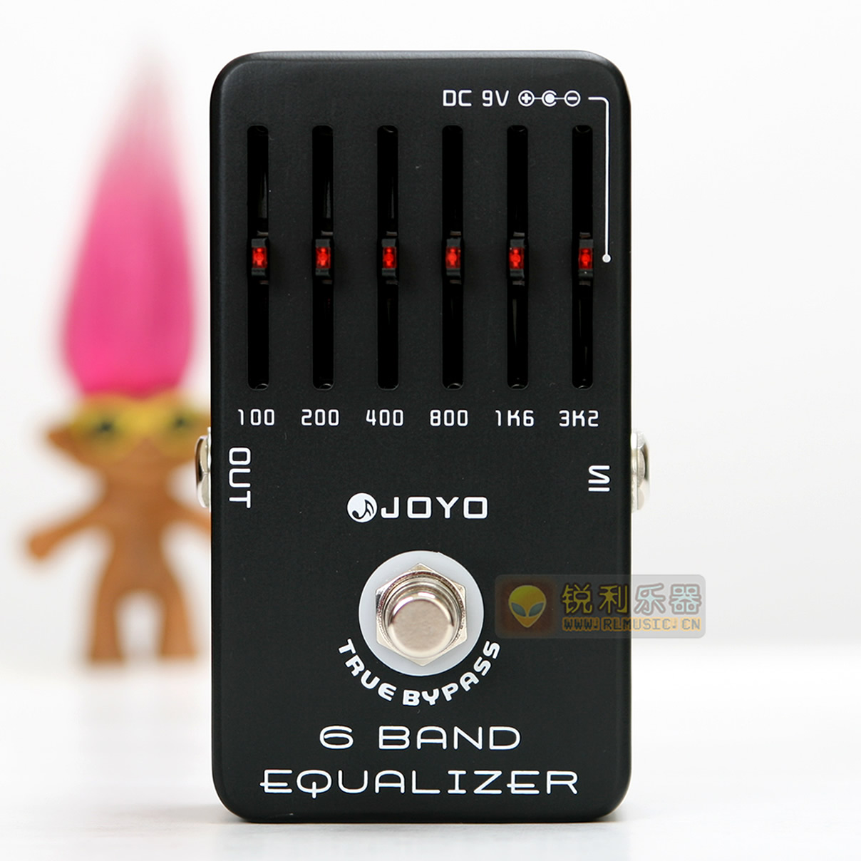 【Joyo JF-11 6 Band EQ】卓乐六段均衡效果器【锐利乐器】
