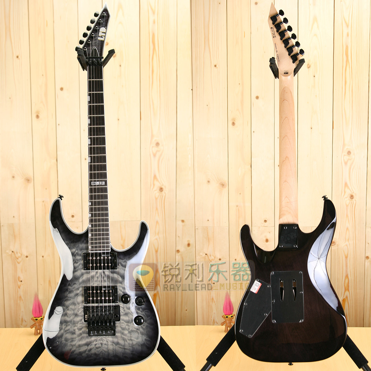 LTD MH-230QM ESP 24品双摇电吉他