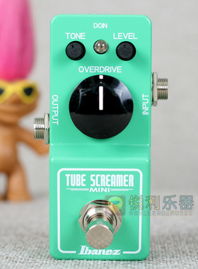 【Ibanez TSMINI Tube Screamer】迷你过载效果器【锐利乐器】