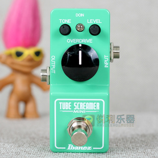 【Ibanez TSMINI Tube Screamer】迷你过载效果器【锐利乐器】