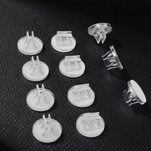 亚克力透明粘贴货架价格牌夹