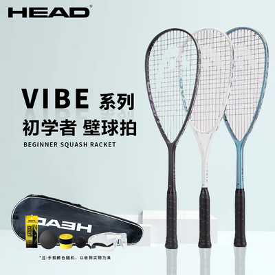 海德壁球拍全碳素HEAD初学训练拍