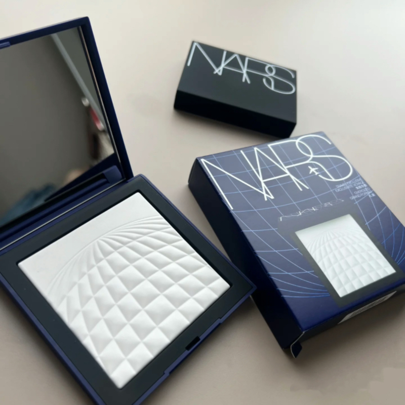 新NARS/纳斯 25年蔚蓝限定蜜粉饼大白饼大容量 13.5g无暇定妆控油
