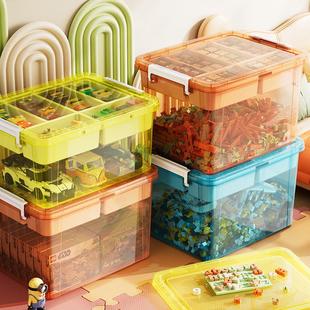 儿童可爱卡通玩具收纳箱子杂物大容量玩偶药品收纳神器储物箱整理