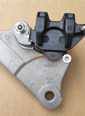 适用于新大洲本田配件190TR175-10国四暴风眼刹车后下泵黑色卡钳