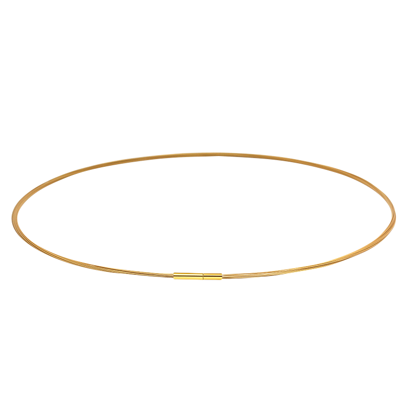 金色黄金男女蜜蜡DIY编织项链