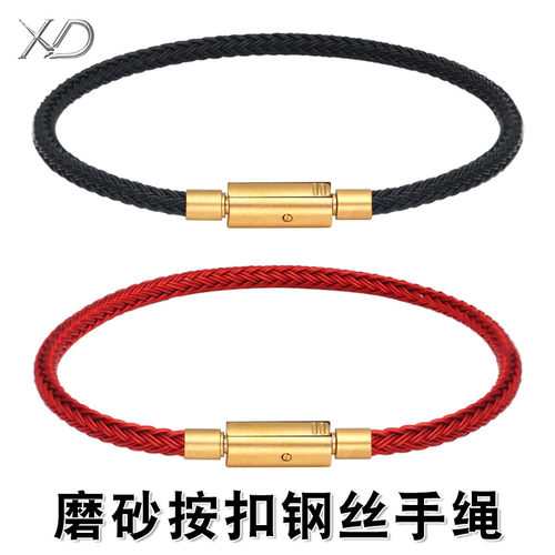 可穿3D硬金转运珠手绳防水钢丝绳