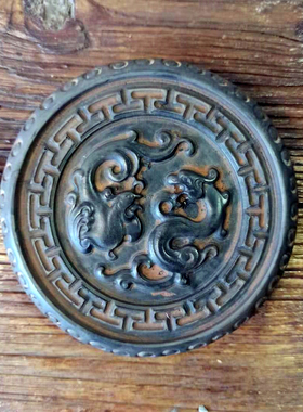 工艺做旧仿古中式风摆件四神兽