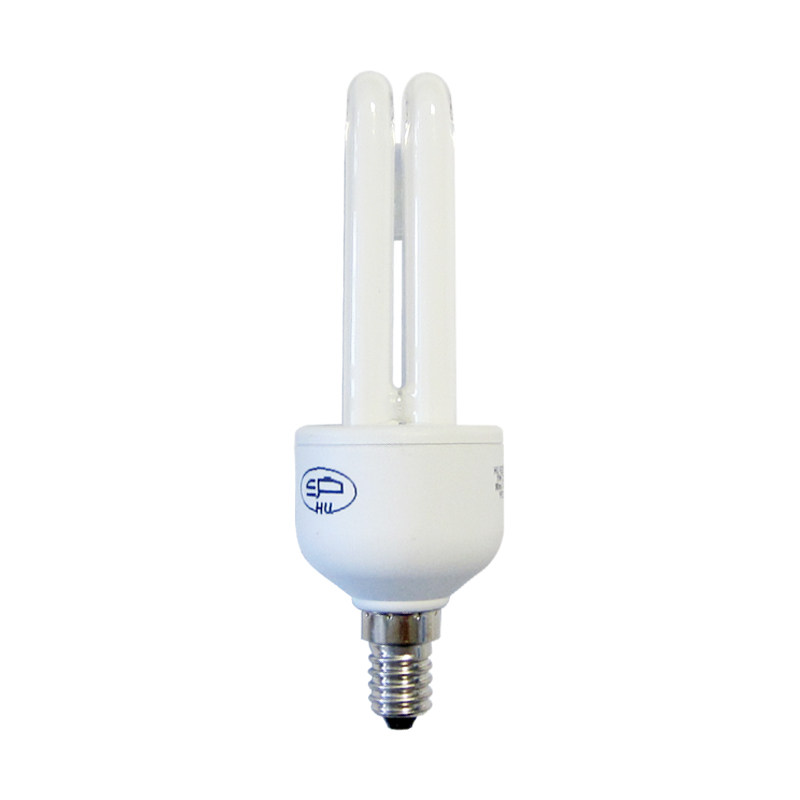 通用电气GE 3U 9瓦2U6W8W11W E14小螺口暖白壁灯LAMP电子节能灯泡