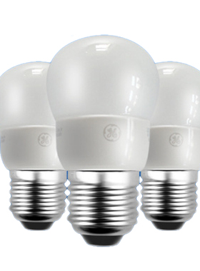 GE通用电气LED灯泡酒店宾馆床头灯泡4.5WE27E14节能小球泡透明