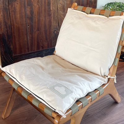 纯棉絮内胆可拆洗布套纯棉麻材质