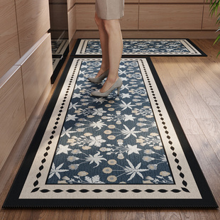 厨房防脏地垫专用防滑防油防污吸水脚垫防水垫子耐脏门口长条地毯