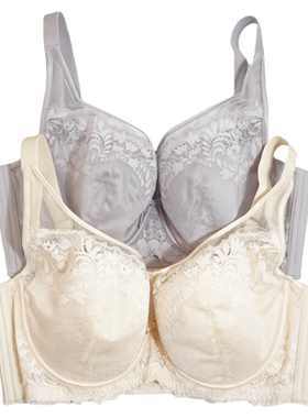 奥丽侬内衣薄棉杯大胸CD杯聚拢上托防下垂性感金妆文胸OGW2285