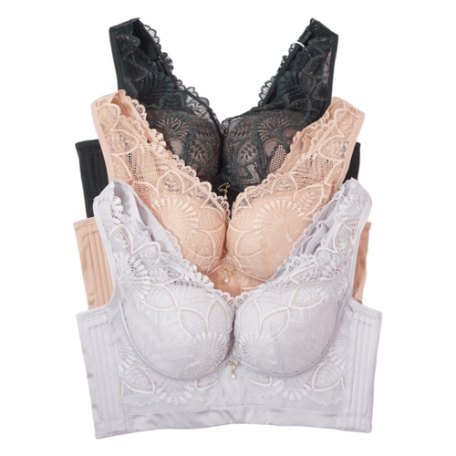 阁兰缇娜文胸精油小胸AB背心款深V性感聚拢收副乳调整型内衣YH01