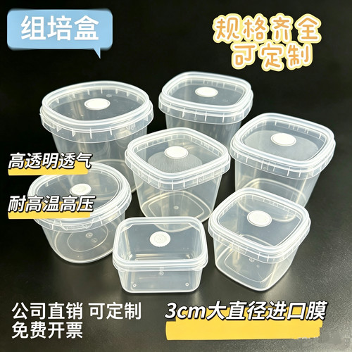 植物组培盒一次性塑料耐高温高压