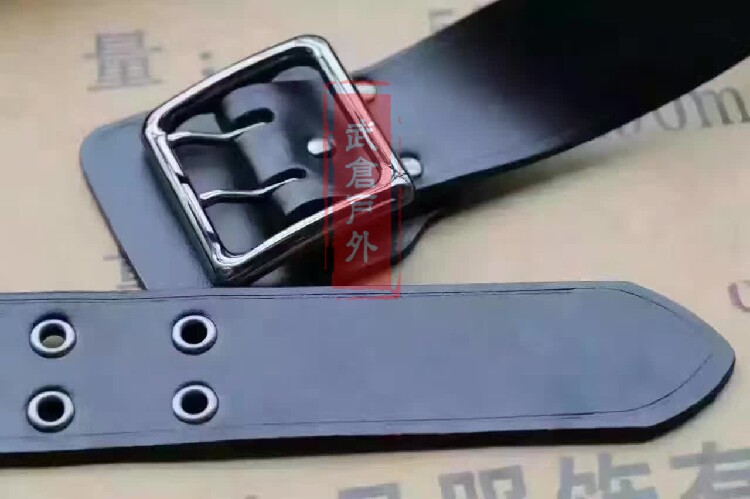 新式特种兵特战腰带 软皮作战腰带 双排扣纯牛皮作训外腰带