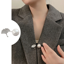 设计款 胸针 固定无扣子毛衣呢子衣别针改小大领口防走光插针西装