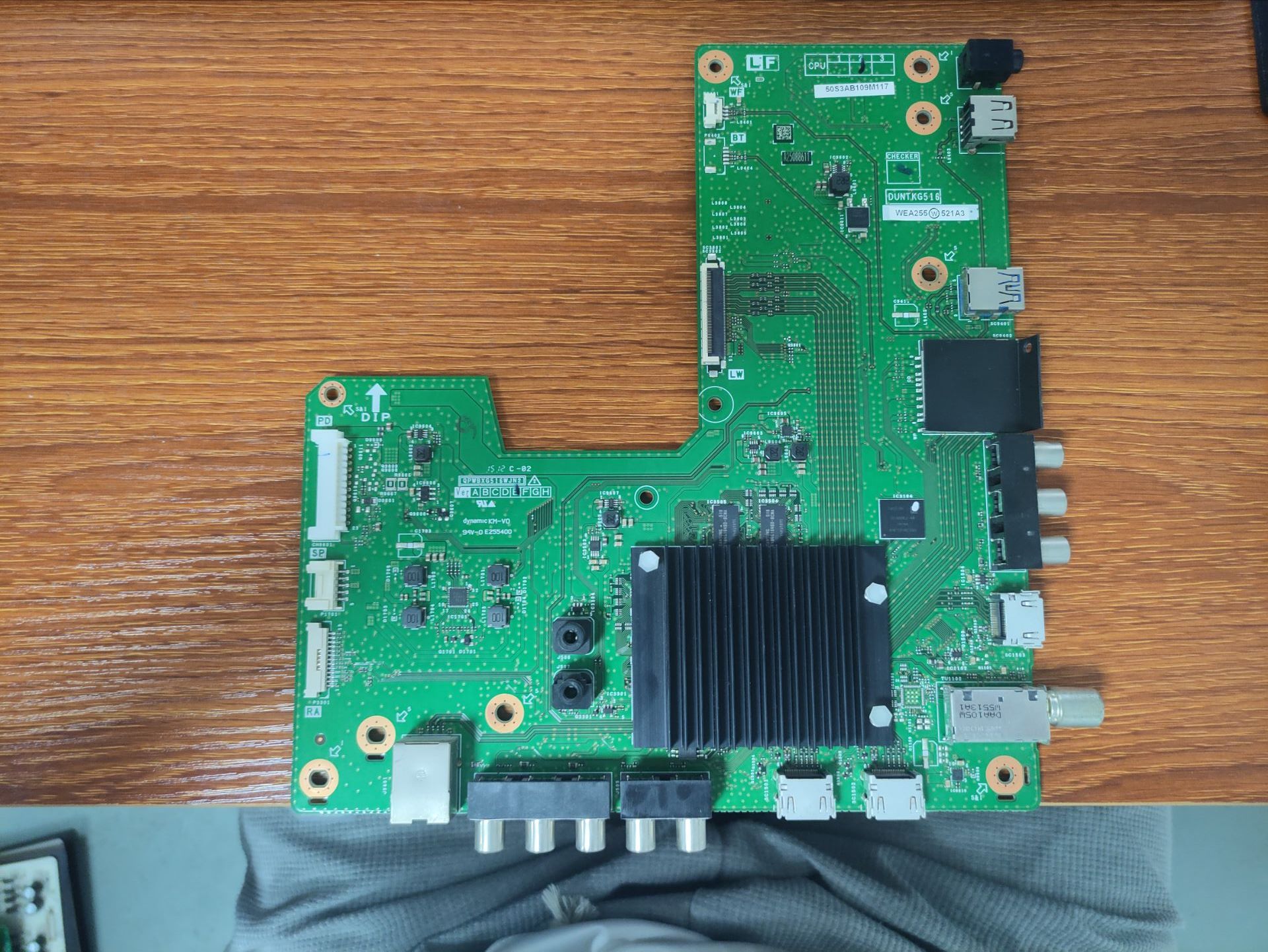 原装夏普LCD-50S3A主板