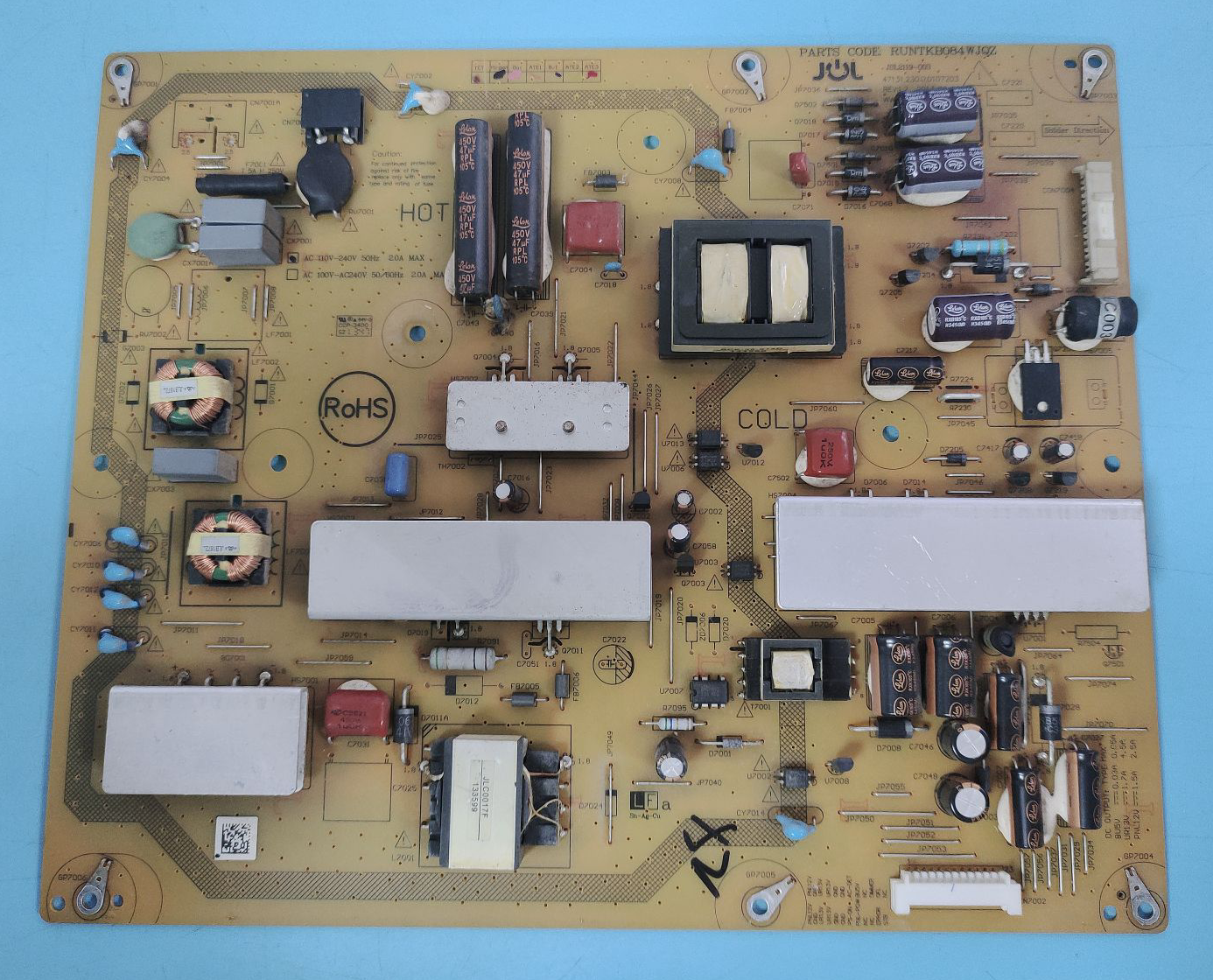 原装夏普LCD-52NX265A电源板