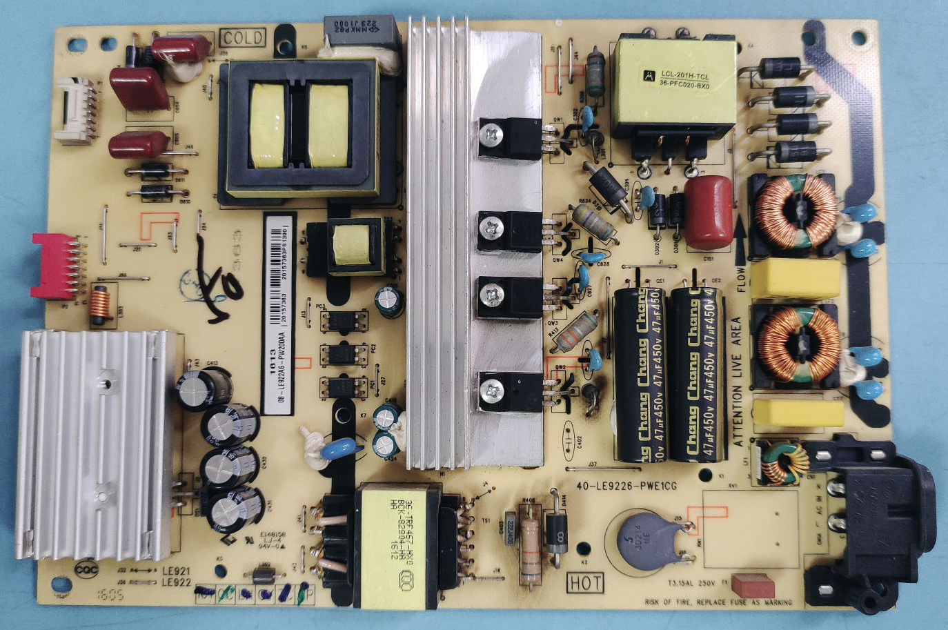 适TCLB55A769U电源板