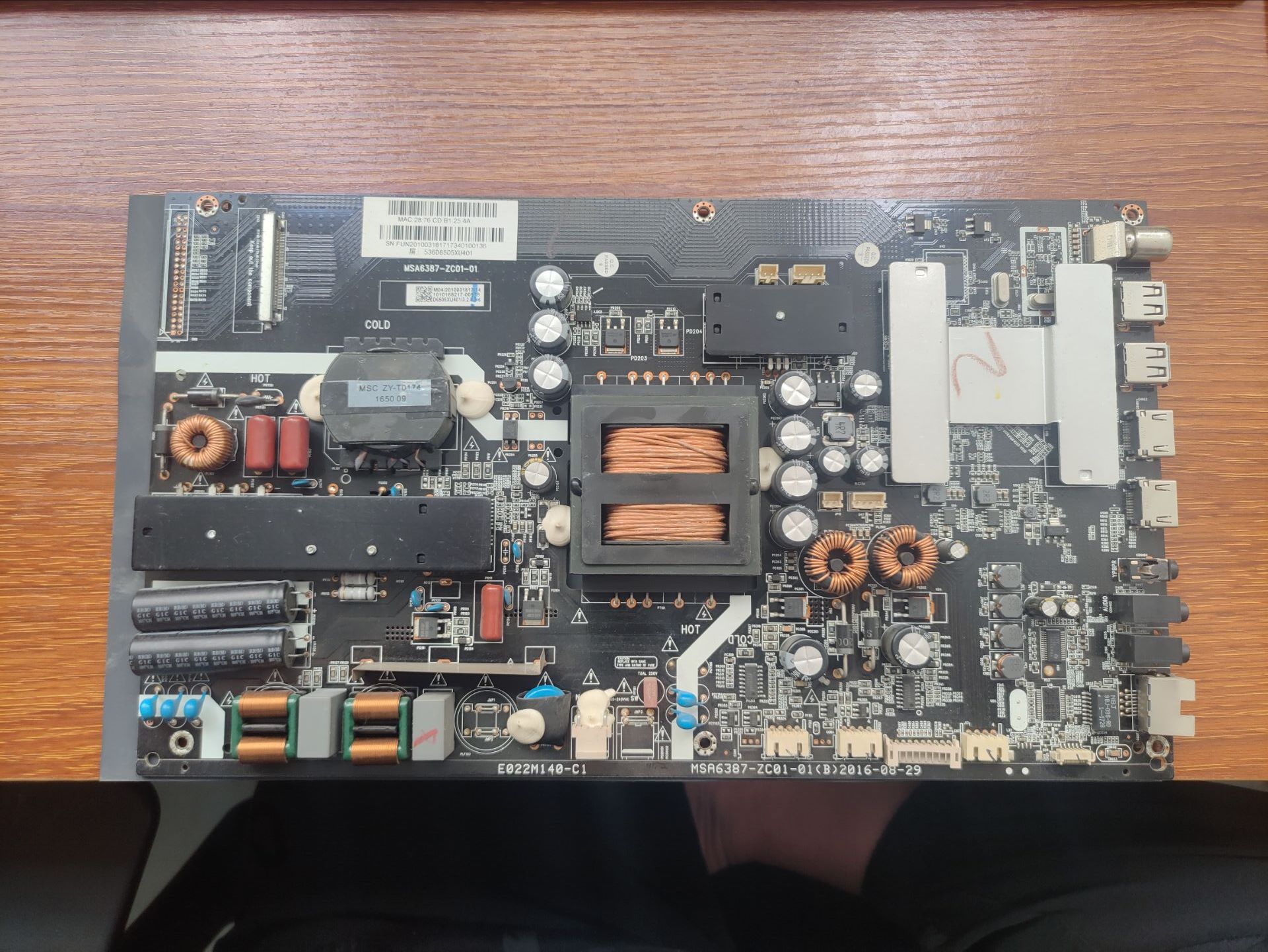 原装风行G65Y-T主板MSA6387-ZC01