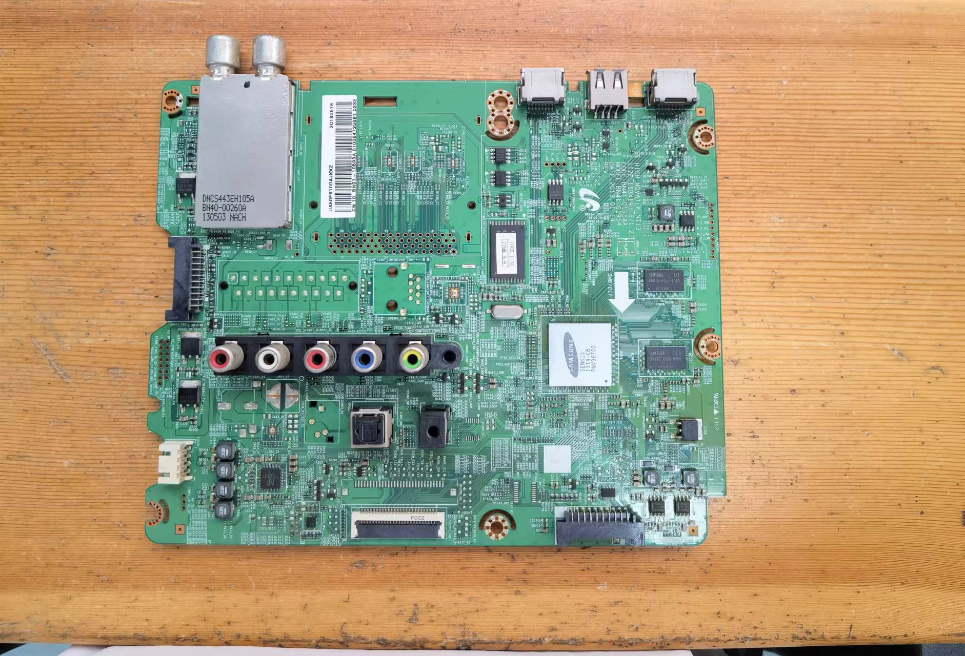 三星UA50F6100AJXXZ主板