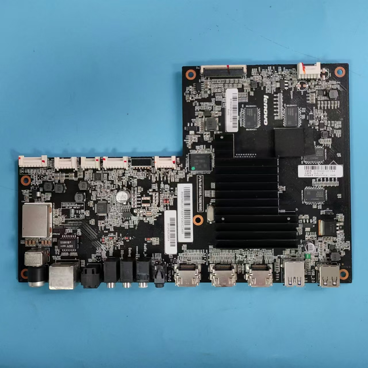 原装联想55I2主板实物图