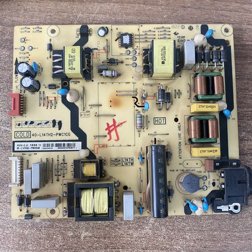 TCLD55A660U电源板实物图