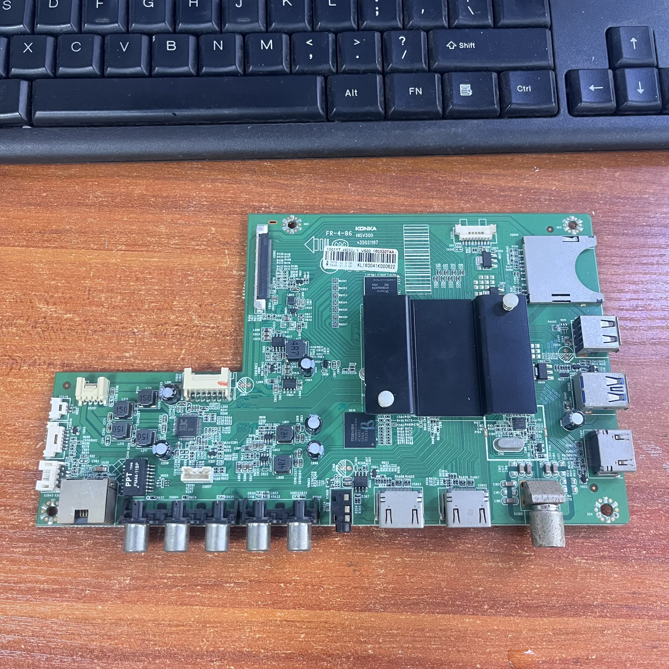 原装康佳LED49E92U电视主板