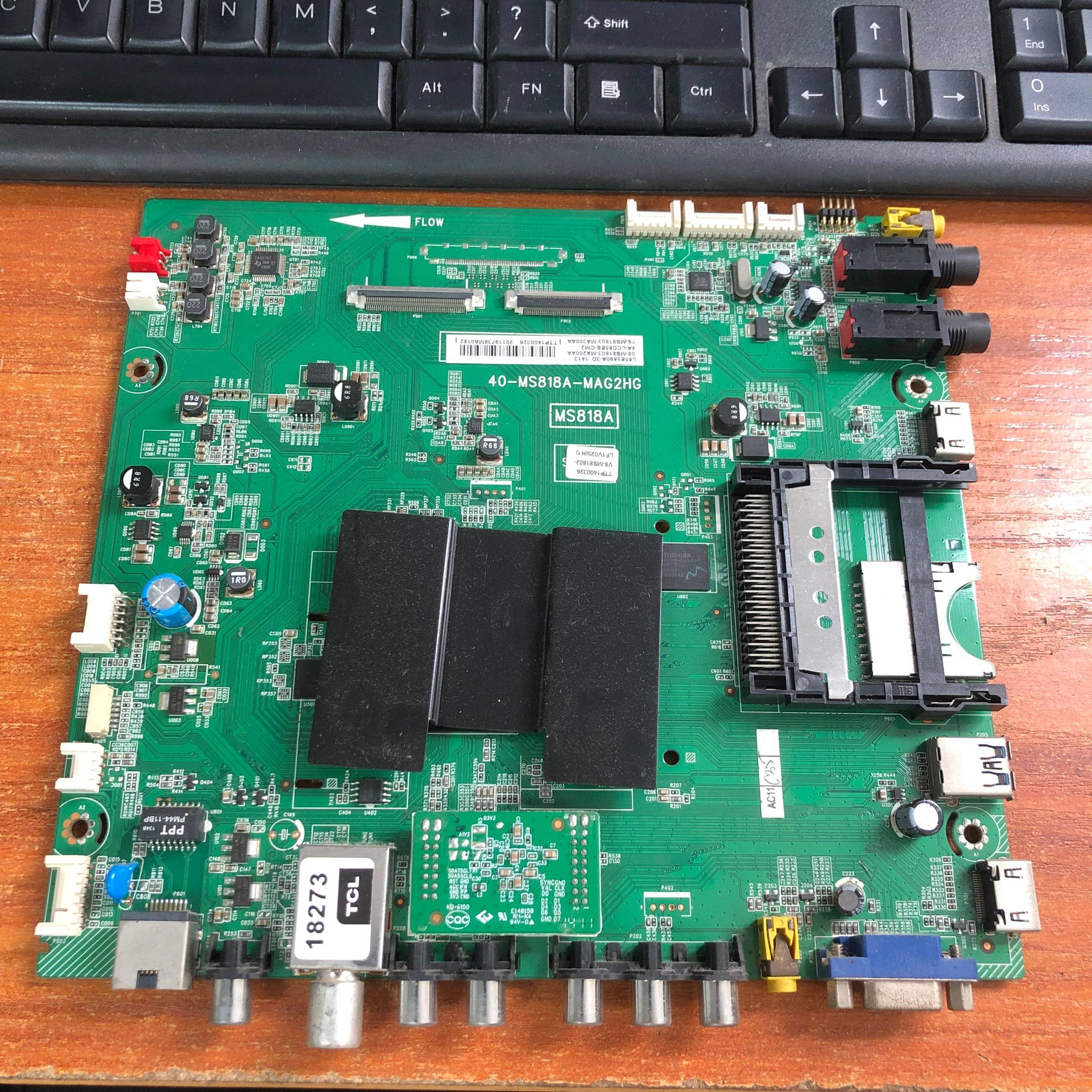 原装拆机 TCL L65E5690A-3D主板40-MS818A-MAG2HG屏V650DK1-LS1啊