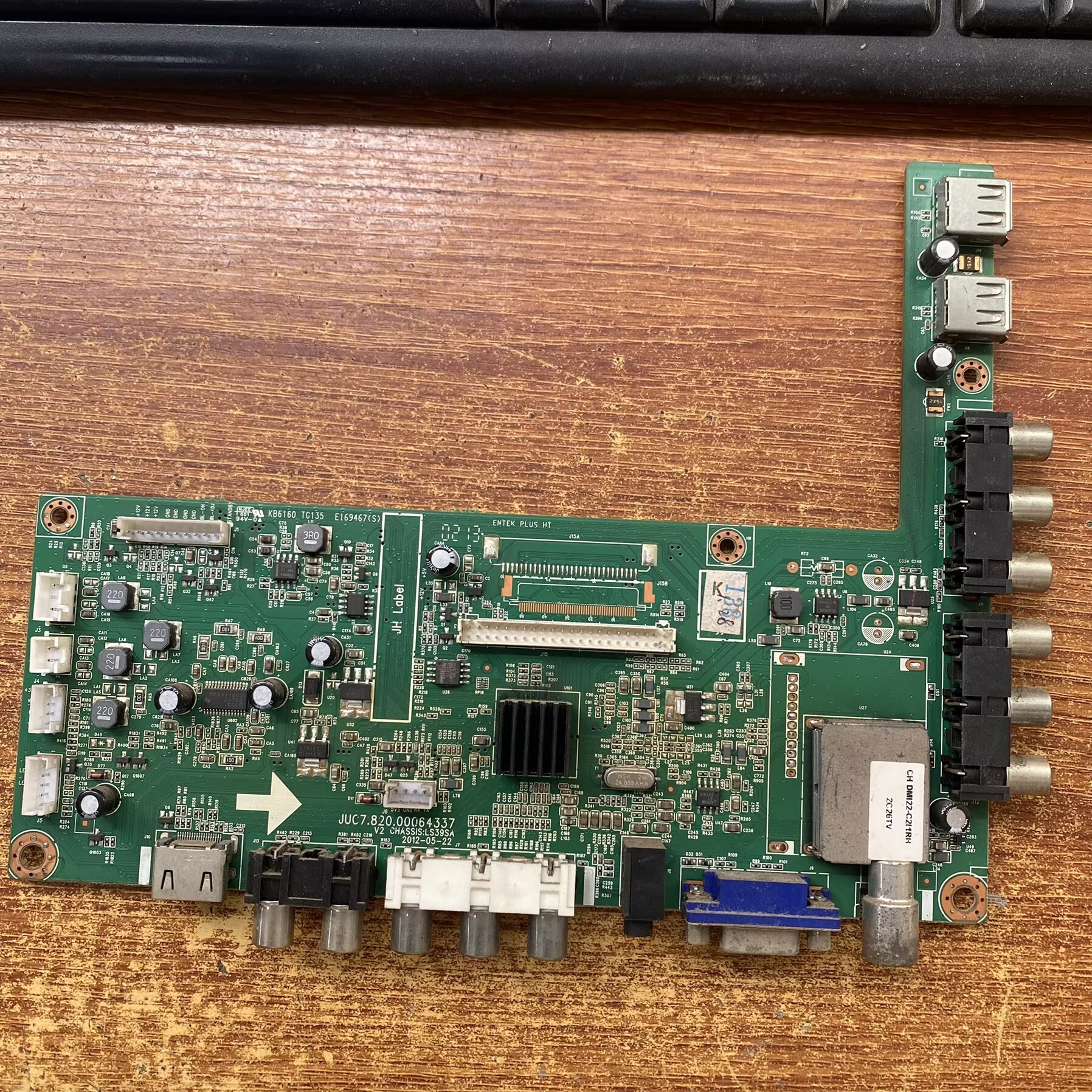 原装长虹LED39B1000C主板