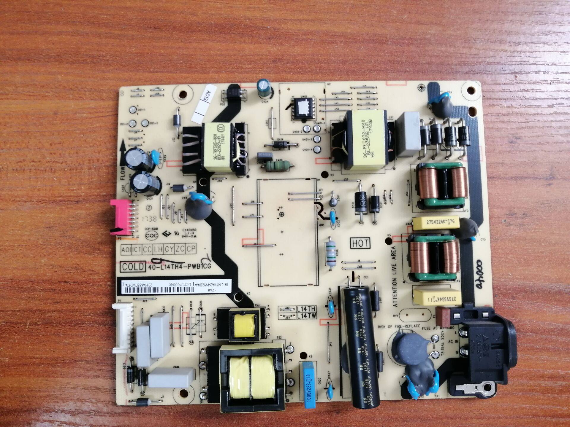 原装TCL55P3F电源40-L14T