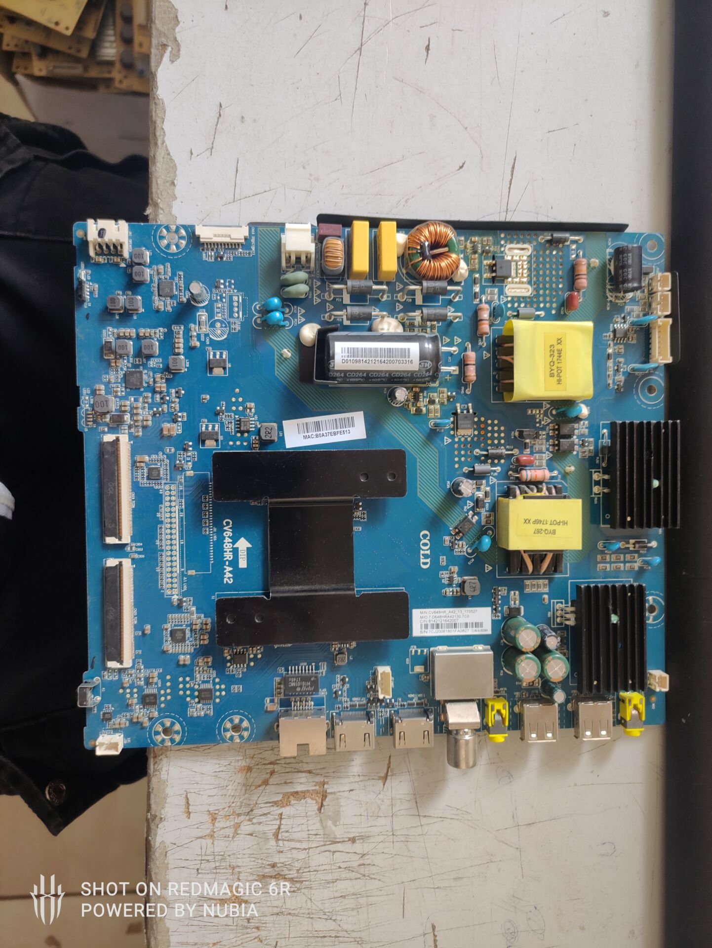 原装海尔LE43AL88K51主板