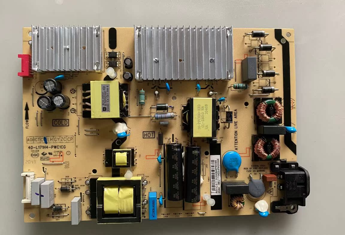 原装TCL 65V690 电源板 40-L171H4-PWC1CG 08-L171HD2-PW200AE